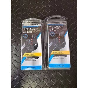 2- NEW Hopkins LED Smart Test Lights Trailer Adapter 7 Blade to 4 Flat Wire #A53